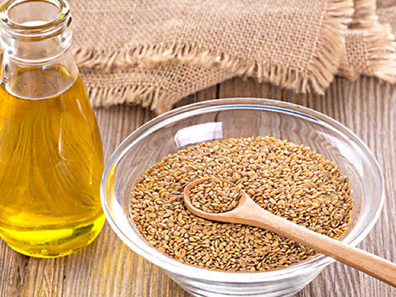 Prodotti alimentari a base di semi di lino